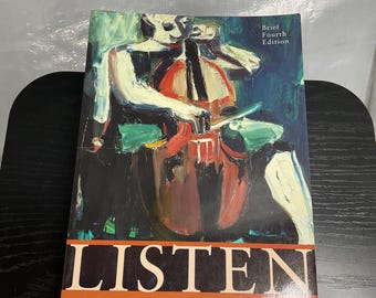 Listen Brief 4th Ed Kerman Tomlinson Western Music History Textbook Paperback