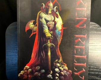Ken Kelly Escape First Printing 2004 Signed Fantasy Art Book