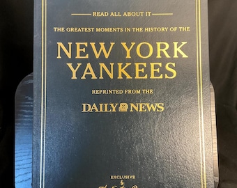 Greatest Moments New York Yankees Daily News Easton Press Leather 2009 Gilt