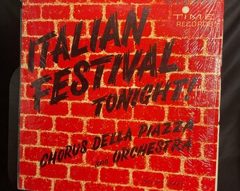CHORUS Della PIAZZA & Orchestra: Italian Festival Tonight Vinyl LP