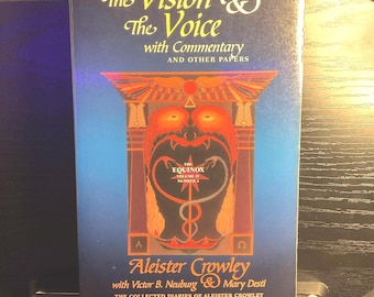 The Vision & the Voice With Commentary and Other Papers Aleister Crowley | 1990s Hardcover