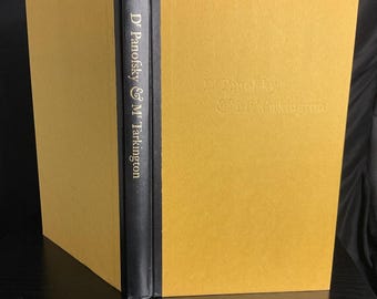 Dr. Panofsky and Mr. Tarkington : An Exchange of Letters, 1938-1946, 1972 1st Ed | 1970s First Edition Hardcover
