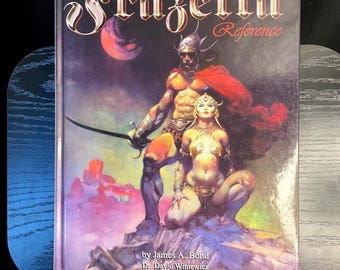 Definitive Frazetta Reference Bond Winiewicz 2008 1st Printing Art Book