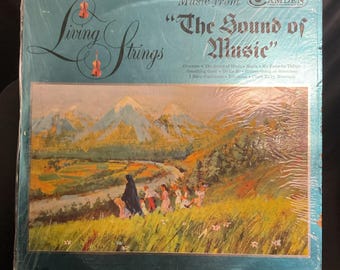 Living Strings – Music From The Sound Of Music - 1965 - CAL 869 Vinyl LP F/G+!!!