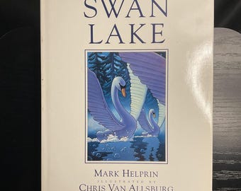 SWAN LAKE Mark Helprin Chris Van Allsburg 1989 First Edition Illustrated