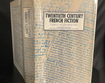 Twentieth century French fiction by George Stambolian HCDJ 1975 Rare 1st Edition | 1970s First Edition Hardcover Classic Literature