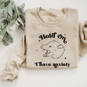 Anxiety Sweatshirt, Funny Mental Health Sweatshirt, Introvert Shirt, Mental Health Gift, Introvert Gift, Funny Introvert, Sarcasm Sweatshirt