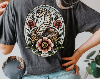 Traditional Python Shirt, Python Mom, Python Gift, Pet Gift, Snake Lover Gift, Snake T-shirt, Reptile Lover Gift