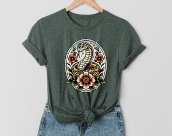 Serpente pitone, Camicia serpente tradizionale, Mamma serpente, Regalo serpente, Regalo per animali domestici, Regalo amante del serpente, T-shirt serpente, Regalo amante dei rettili