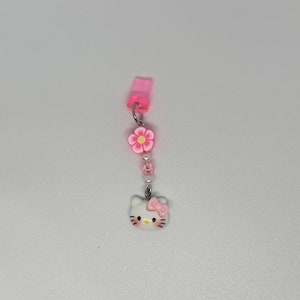 Super Cute & Fun Sanrio Kawaii Characters Beaded Customizable Dust Plug Charm iPhone Switch iPad Lightning USB-C AUX Hello Kitty