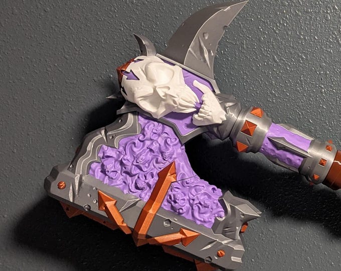 Eternal Forge - Whispers of Distortion Cosplay Hammer (Model by MEiniatures)