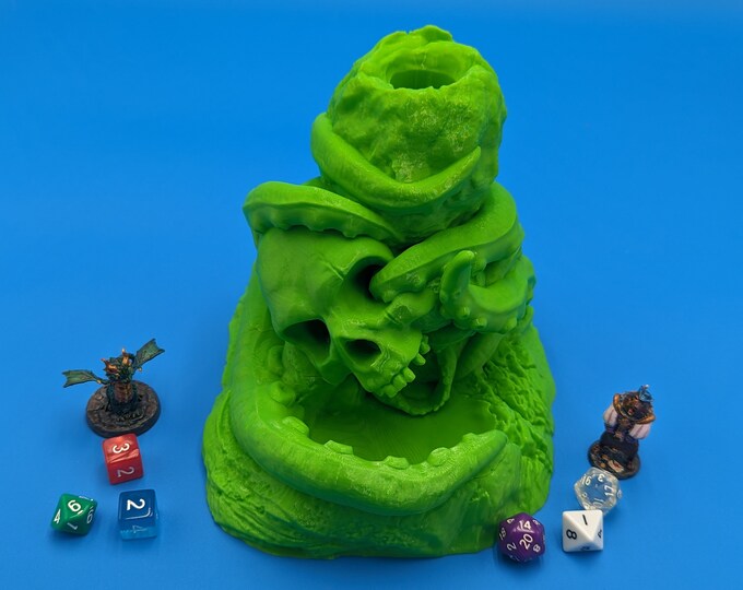 Kraken Dice Tower (Model by stlworld)