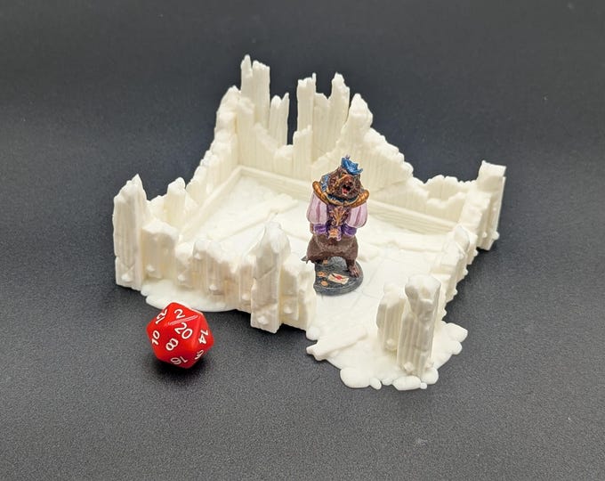 Medium Viking House Ruins Terrain from the Jagerholm Collection by Dark Fantastic Mills