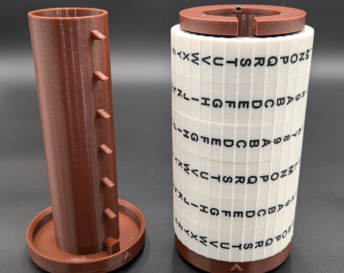 3d Printed Customizable Cryptex/Puzzle Box (Multiple sizes, Letters and Numbers)