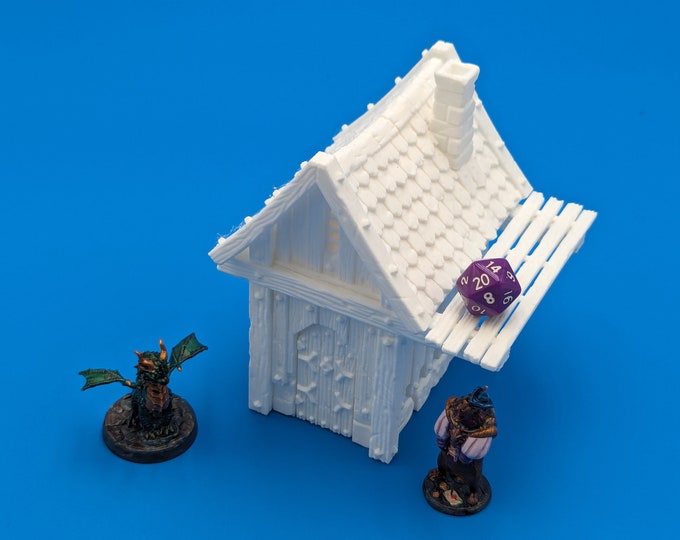 Small Viking House Terrain from the Jagerholm Collection by Dark Fantastic Mills