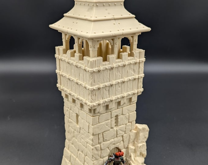 Viking Village Watchtower Terrain from the Jagerholm Collection by Dark Fantastic Mills