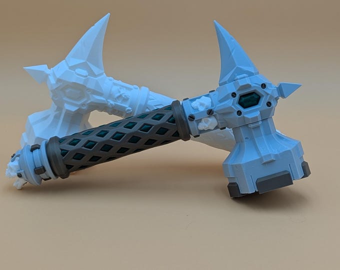 Eternal Forge - Forger Cosplay Hammer and Dice Vault (Model by MEiniatures)
