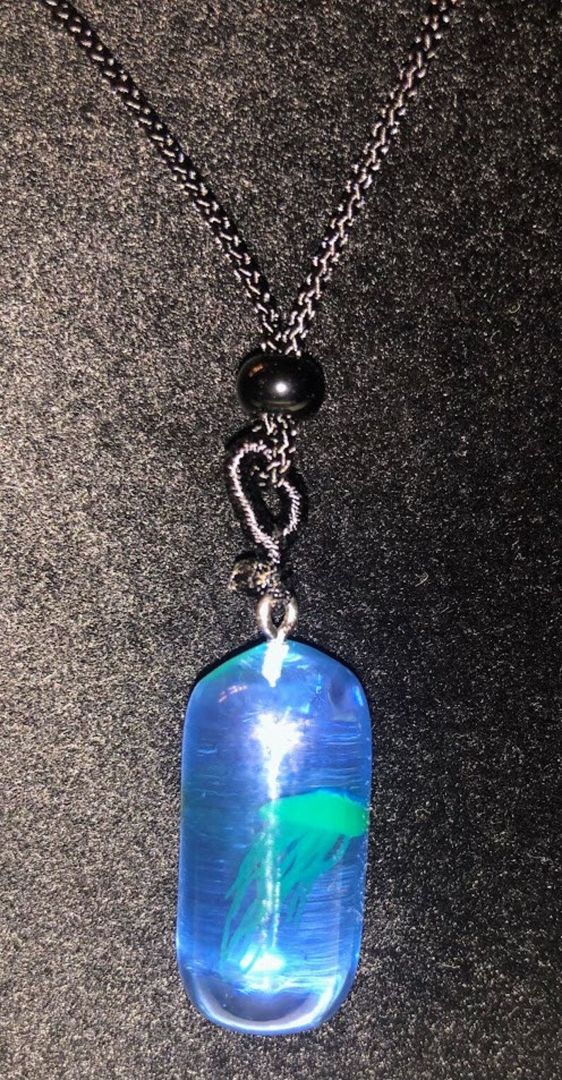 Fish Necklace Y2K Necklace Homemade Jewelry Kidcore Rave Outfit Glow in