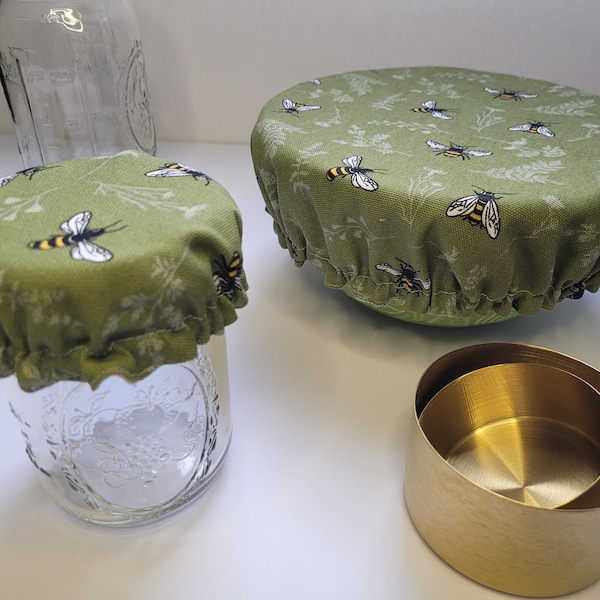 Housse pour levain et lingette pour levain | Coton respirant pour la fermentation | Convient aux bols de mixeur KitchenAid