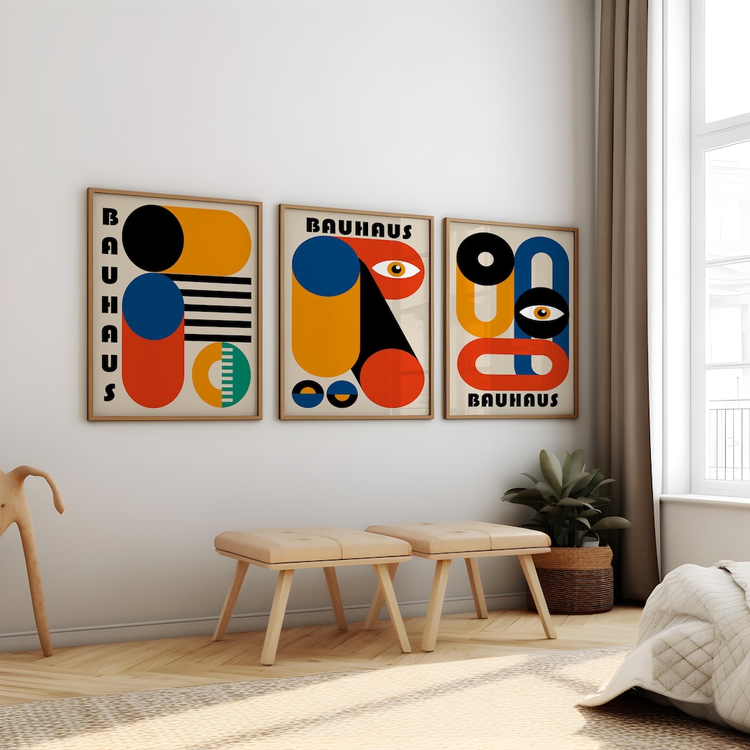 Bauhaus Art Print | Instant Download Digital Decor for Home & Office ...