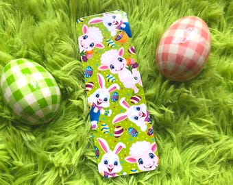 Cute Easter Lamb & Bunny Bookmark - Perfect Book Lover Gift, Easter Gift and Teacher Gift