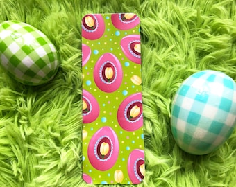 Colorful Tulip Egg Bookmark - Perfect Book Lover Gift, Easter Gift and Teacher Gift