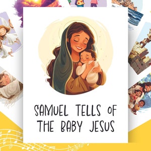 Samuel Tells of Baby Jesus Song Chart: LDS Primary Singing Time (Digital Download)