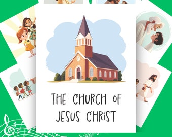 Church of Jesus Christ LDS Primary Singing Time Song Chart: (Digital Download)
