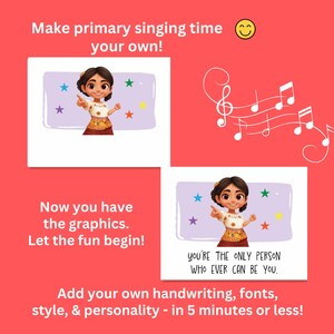 Every Star is Different Song Chart: LDS Primary Singing Time (digital ...