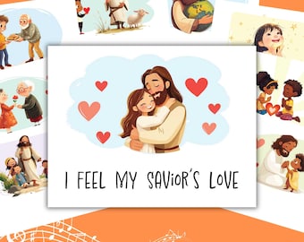 I Feel My Savior's Love Song Chart: LDS Primary Singing Time (Digital Download)