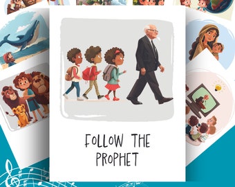 Follow the Prophet Song Chart: LDS Primary Singing Time (Digital Download)