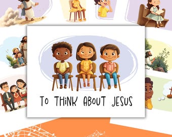 To Think About Jesus Song Chart: LDS Primary Singing Time (Digital Download)