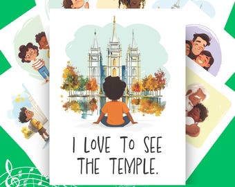 I Love to See the Temple Song Chart: LDS Primary Singing Time (Digital Download)