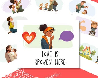 Love Is Spoken Here Song Chart: LDS Primary Singing Time (Digital Download)