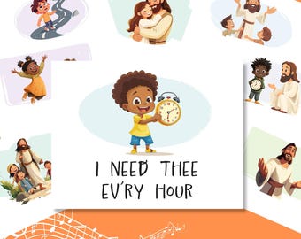 I Need Thee Every Hour Song Chart: LDS Primary Singing Time (Digital Download)