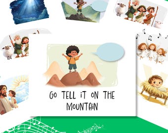 Go Tell It On The Mountain Song Chart: LDS Primary Singing Time (Digital Download)