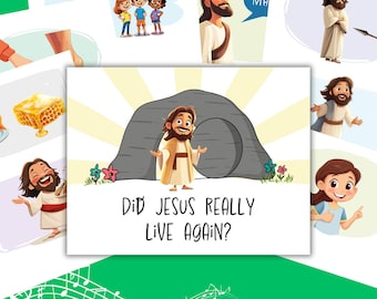 Did Jesus Really Live Again LDS Primary Singing Time Song Chart (Digital Download)