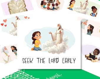 Seek The Lord Early Song Chart: LDS Primary Singing Time (Digital Download)