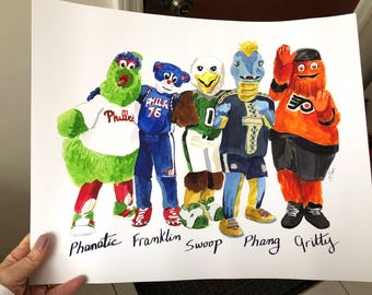 The Philly Five Wall Art Print