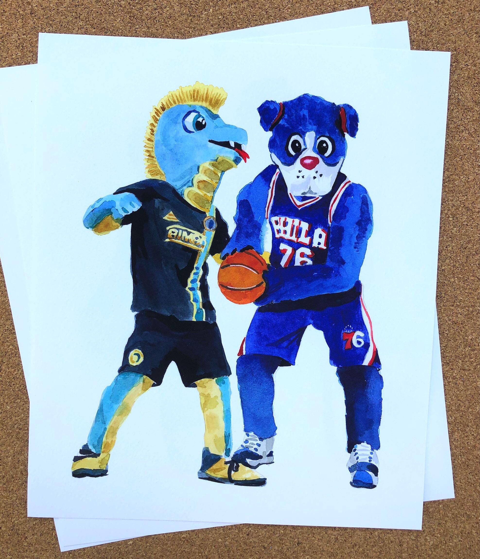 Phang and Franklin Wall Art Print - Etsy
