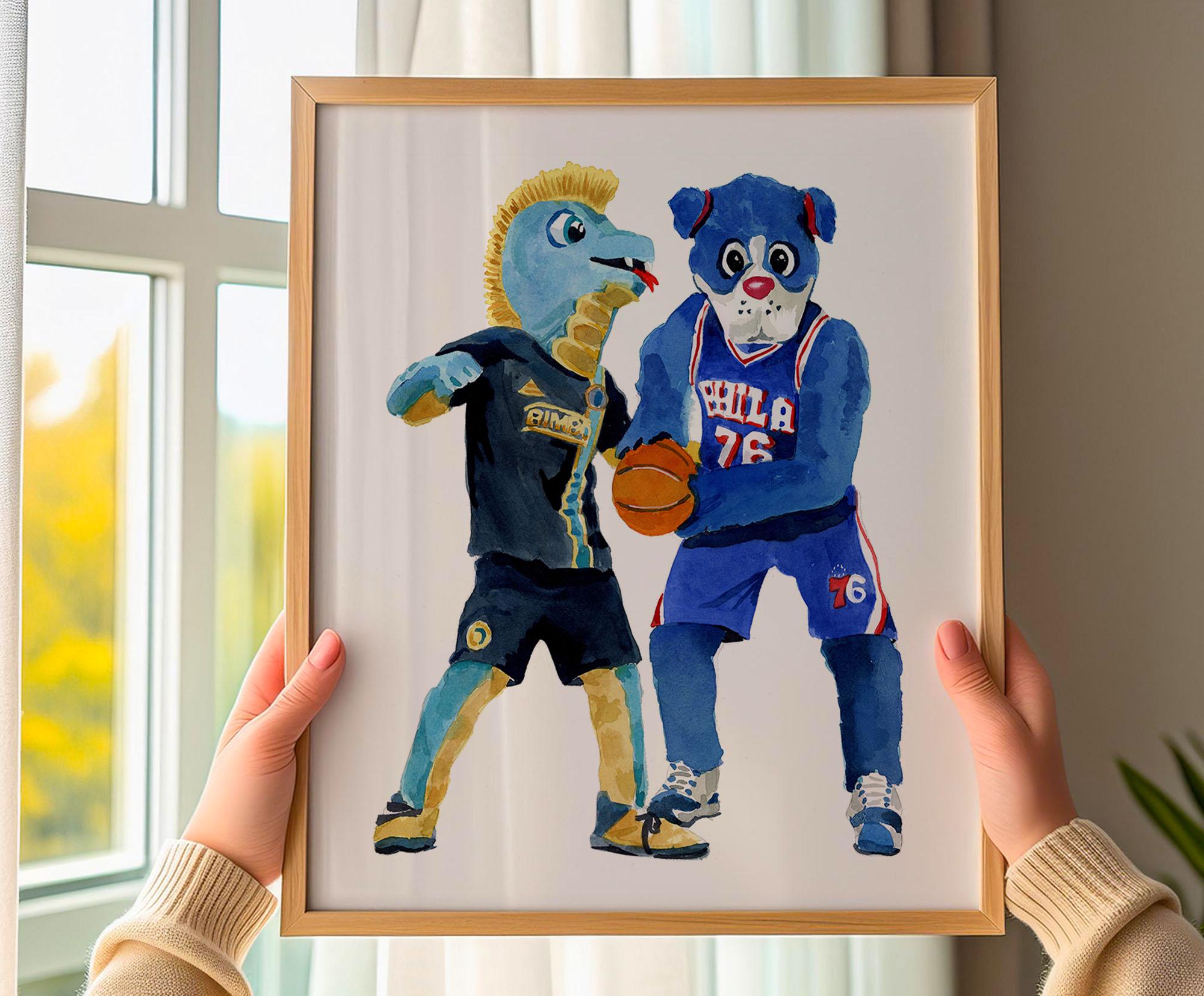 Phang and Franklin Wall Art Print - Etsy