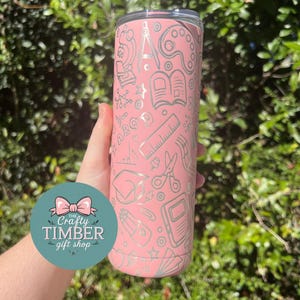 20oz Teacher Tumbler | Teacher Appreciation Gift | Engraved Gift for Teacher | Back to School Gift | End of Year Teacher Gift