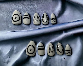 JJK Anime Press on Nails
