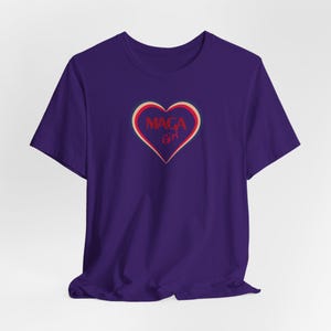 MAGA Mädchen Herz T-Shirt