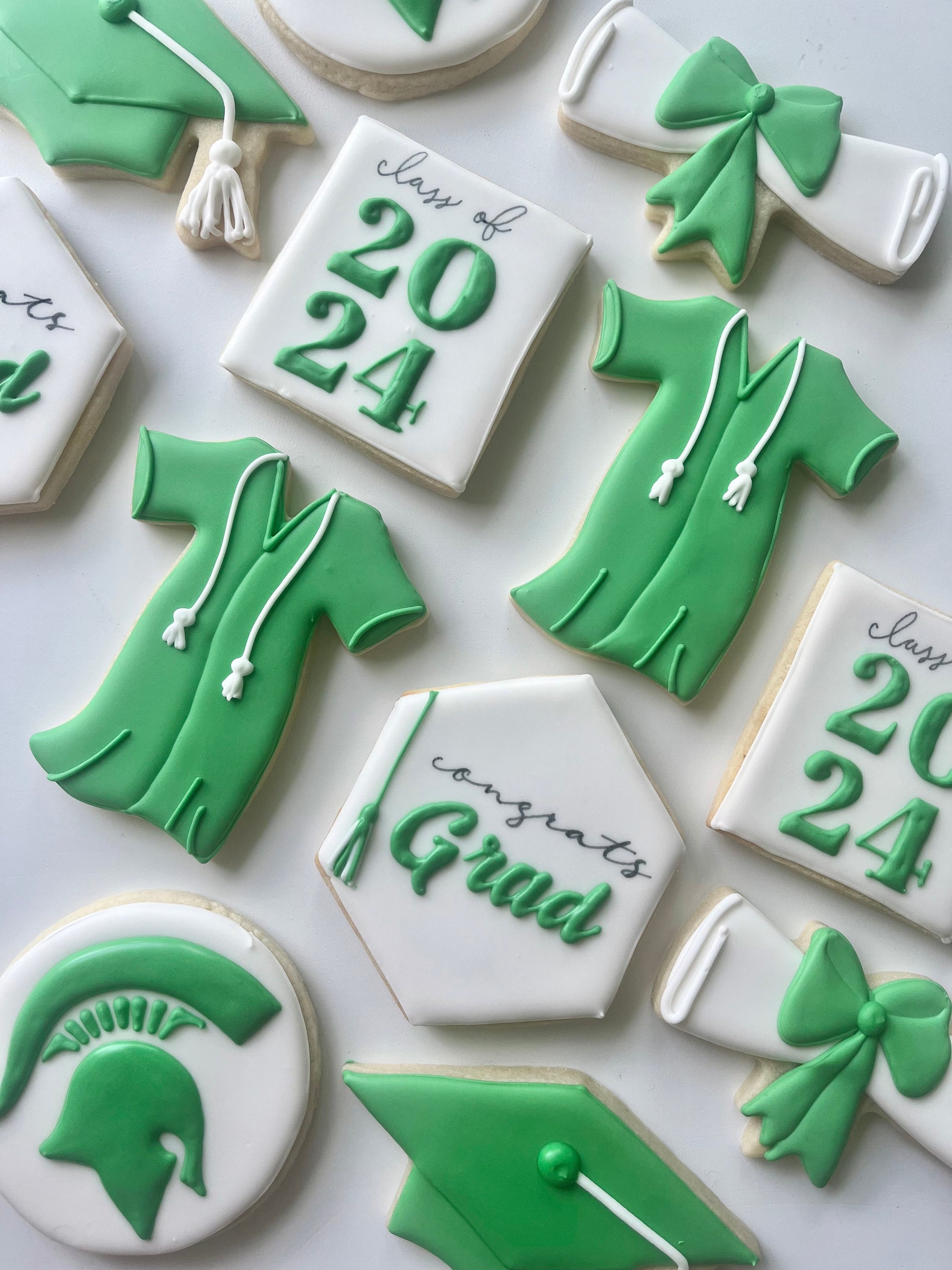 Custom Graduation Sugar Cookies Individually Wrapped Etsy