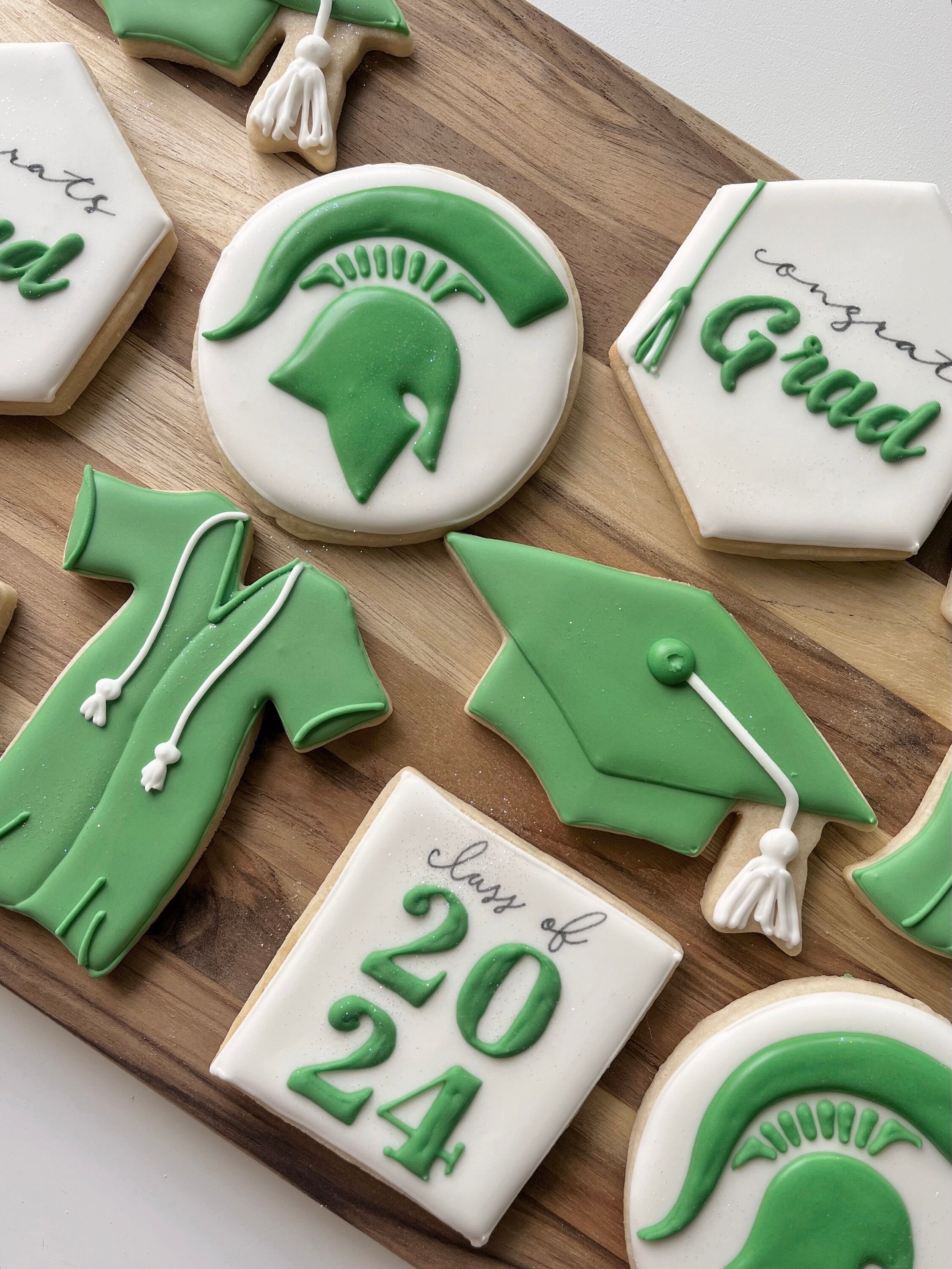 Custom Graduation Sugar Cookies Individually Wrapped Etsy