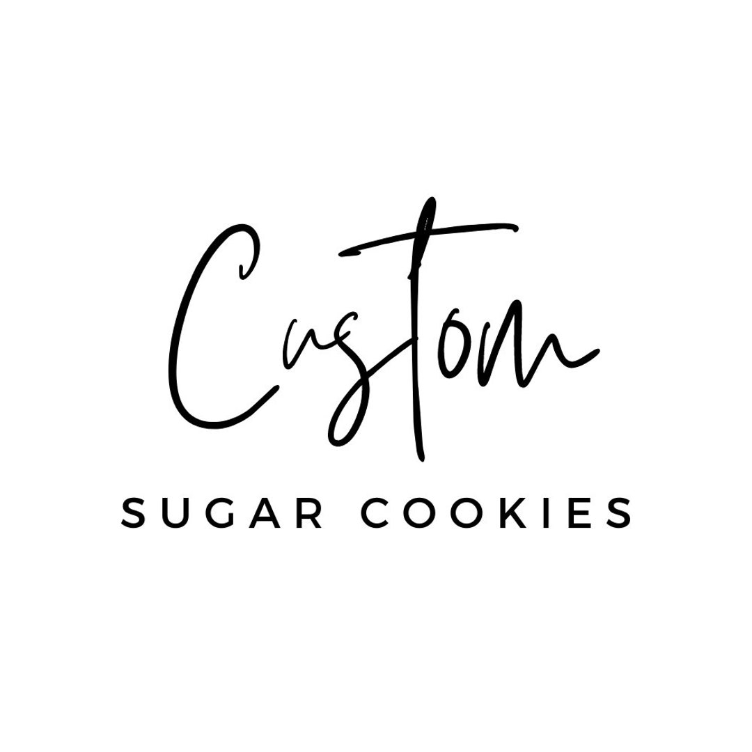 Custom Sugar Cookies Wedding, Birthday, Bridal Shower, Baby Shower and