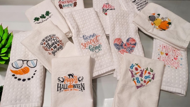 Kitchen Towel of the Month Set