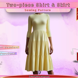 Layered Flowy Dress - Etsy