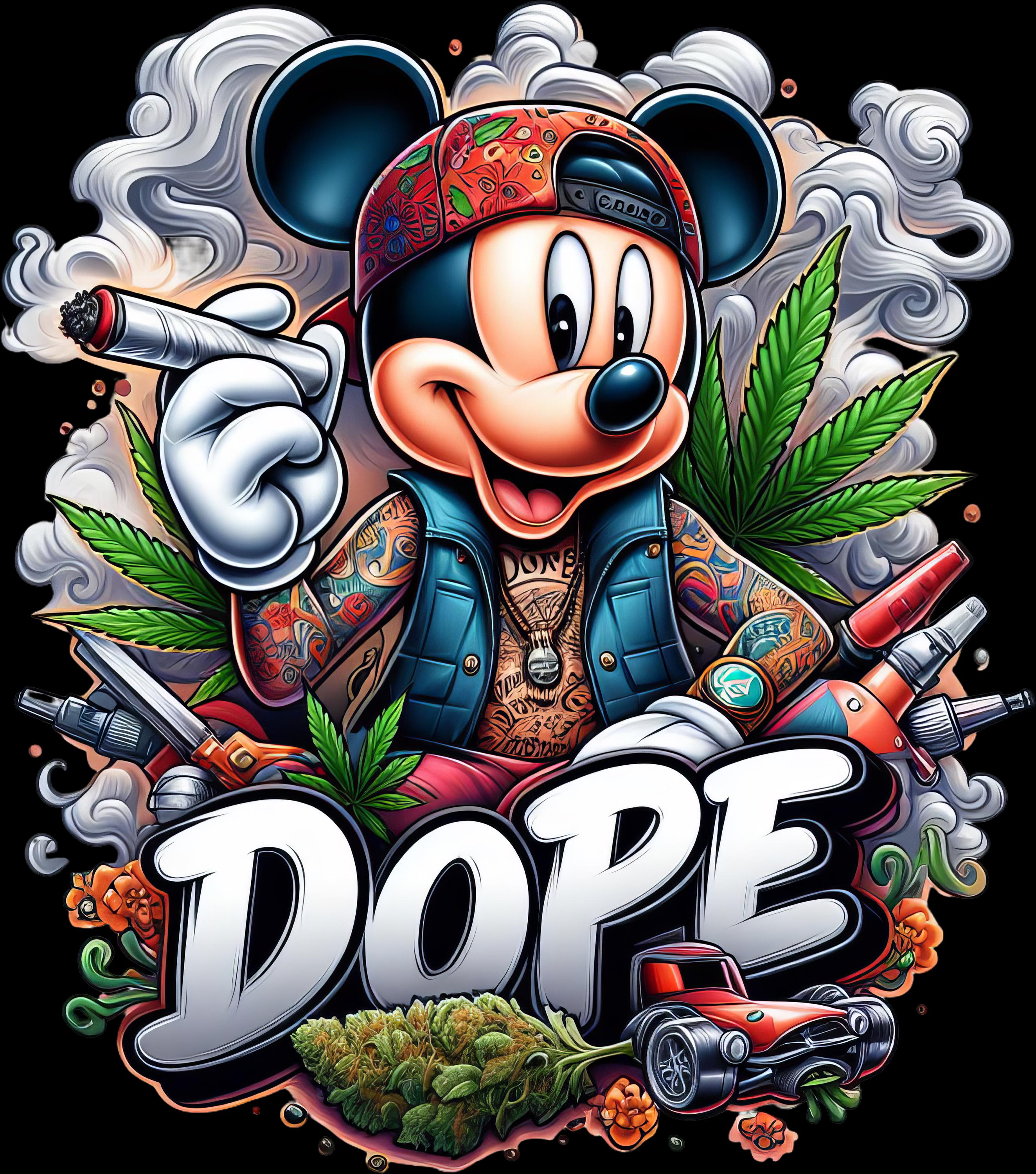Weed mickey - Etsy 日本